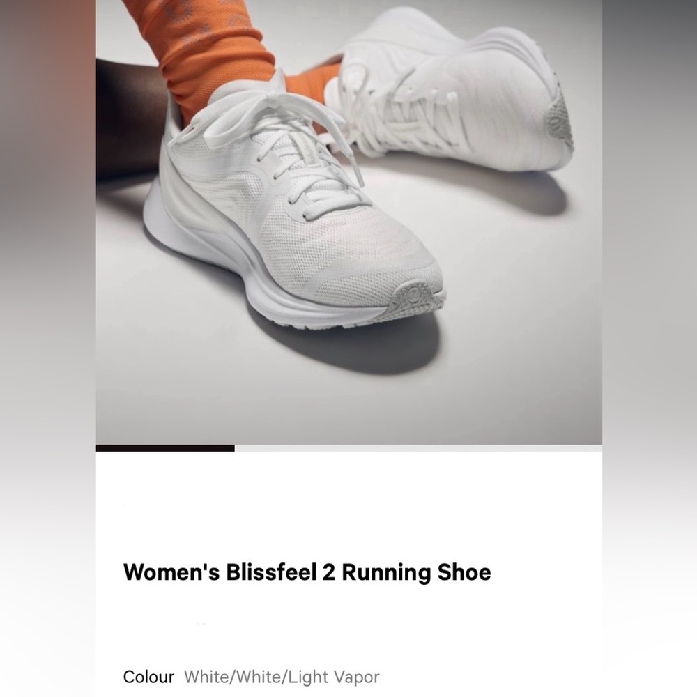 Lululemon Athletica Women's Blissfeel 2 Running Shoe- white